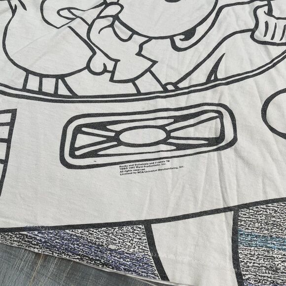 Vintage Rocky And Bullwinkle Shirt - Picture 7 of 7